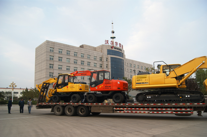 沃爾華集團(tuán)7臺(tái)DLS系列挖掘機(jī)順利出口古巴共和國(guó) 沃爾華集團(tuán)7臺(tái)DLS系列挖掘機(jī)順利出口古巴共和國(guó)