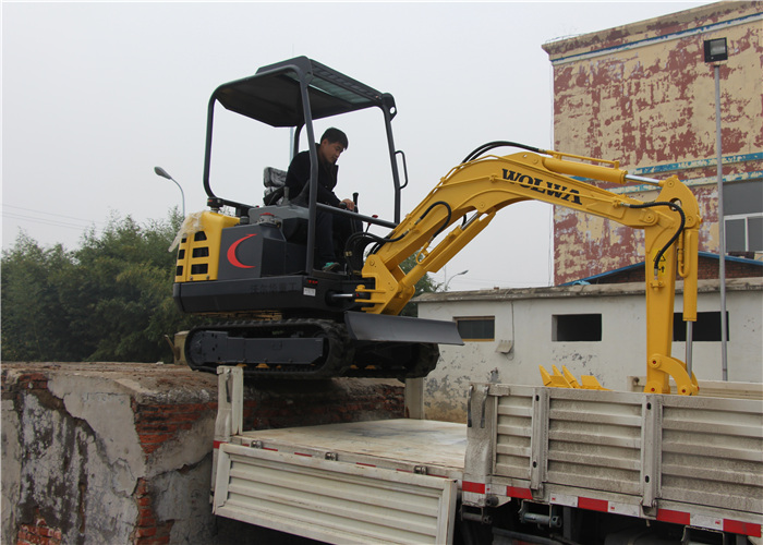 沃爾華小型挖掘機助推國家新農村建設 沃爾華小型挖掘機助推國家新農村建設