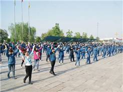 沃爾華集團(tuán)啟動早操制度，展示企業(yè)良好風(fēng)貌