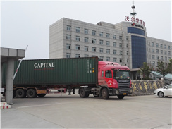 沃爾華集團一批輪式挖掘機出口烏茲別克斯坦