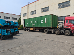 沃爾華集團一批小型挖掘機出口東盟地區